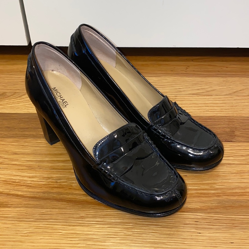 MICHAEL Michael Kors Patent Leather Heeled Loafer